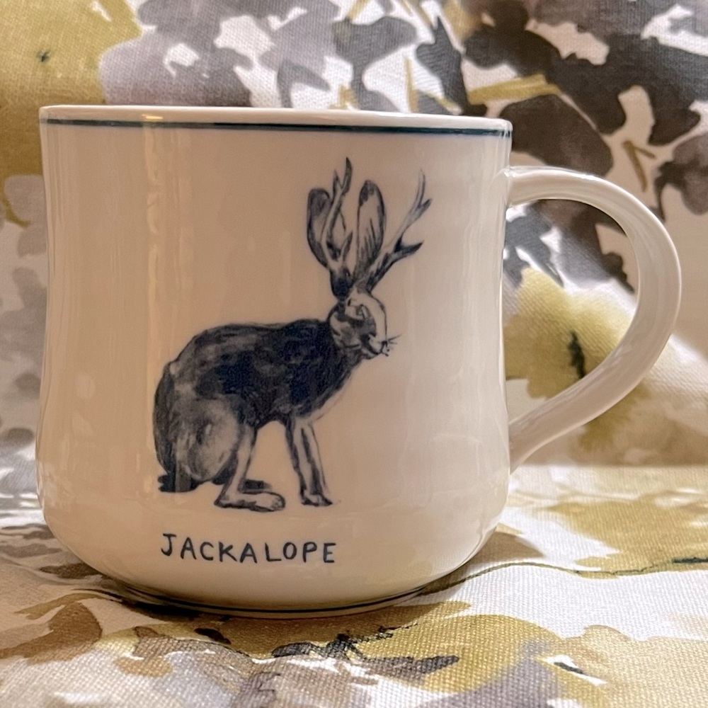 INCREDIBLY Rare Molly Hatch Jackalope Icons Mug in Pristine Condition